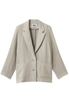 【ハー/HER.】のリネンワッフルシングルジャケット ベージュ|ID: prp329100004894215 ipo3291000000036584928