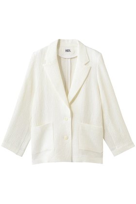 【ハー/HER.】 リネンワッフルシングルジャケット人気、トレンドファッション・服の通販 founy(ファニー) ファッション Fashion レディースファッション Fashion for Women アウター Coat / Outerwear Collection レディースジャケット・軽アウター Jackets カーディガン Cardigan, Knitwear ジャケット Jacket, Outerwear パターン Pattern, Design Print リネン Linen, Linen Fabric ワッフル Waffle, Waffle Knit |ID:prp329100004894215