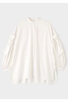 【ル フィル/LE PHIL】のSOLOTEXブロードリボンブラウス 人気、トレンドファッション・服の通販 founy(ファニー) ファッション Fashion レディースファッション Fashion for Women トップス・カットソー Cut & Sew Tops シャツ・ブラウス・オフィスカジュアル Elegant Blouses & Button-Ups クッション Cushion, Throw Pillow シンプル Simple, Minimal ストレッチ Stretch, Stretchy Fabric スリーブ Sleeve, Long Sleeve / Short Sleeve ドレープ Drape, Draping Fabric 定番 Standard, Basic Item バランス Balance, Style Balance ビッグ Big, Oversized フェミニン Feminine, Girly フォルム Silhouette, Form フロント Front, Front Design ミックス Mix, Mixed Style リボン Ribbon, Bow リラックス Relax, Relaxed Fit ロング Long, Long-Length 再入荷 Restock / Back in Stock thumbnail ホワイト|ID: prp329100004894221 ipo3291000000036895755