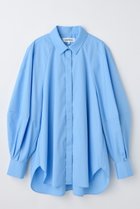 【エンフォルド/ENFOLD】のCIRCLE DORAPE SHIRT 人気、トレンドファッション・服の通販 founy(ファニー) ファッション Fashion レディースファッション Fashion for Women トップス・カットソー Cut & Sew Tops シャツ・ブラウス・オフィスカジュアル Elegant Blouses & Button-Ups スリーブ Sleeve, Long Sleeve / Short Sleeve バランス Balance, Style Balance フォルム Silhouette, Form フレア Flare, Flared ベスト Vest, Waistcoat ロング Long, Long-Length thumbnail ライトブルー|ID: prp329100004894239 ipo3291000000036585139
