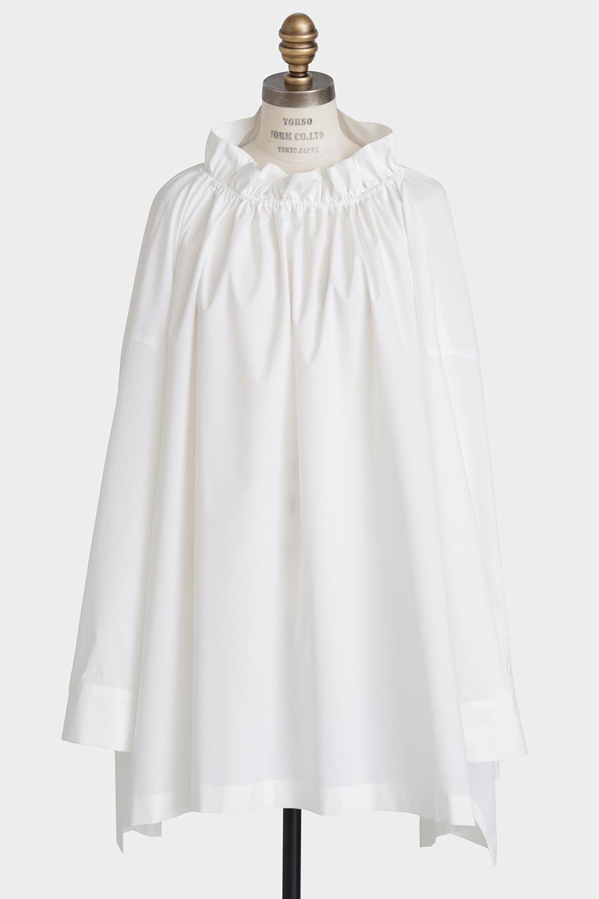 【ヒューエルミュージアム/hueLe Museum】の【hLM】タイプライターギャザーブラウス 人気、トレンドファッション・服の通販 founy(ファニー) ファッション Fashion レディースファッション Fashion for Women トップス・カットソー Cut & Sew Tops シャツ・ブラウス・オフィスカジュアル Elegant Blouses & Button-Ups ギャザー Gathered, Ruffled シンプル Simple, Minimal スタンド Stand Collar, Upright Stand スリット Slit, Slit Detail スリーブ Sleeve, Long Sleeve / Short Sleeve ドローストリング Drawstring, Pull Cord ロング Long, Long-Length エレガント 上品 Elegant other-1|ID: prp329100004894271 ipo3291000000036585389