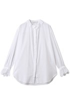 【エリオポール/heliopole】の【normment】スカラップエンブロイダリーフリルブラウス 人気、トレンドファッション・服の通販 founy(ファニー) ファッション Fashion レディースファッション Fashion for Women トップス・カットソー Cut & Sew Tops シャツ・ブラウス・オフィスカジュアル Elegant Blouses & Button-Ups ショート Short, Short Length スリーブ Sleeve, Long Sleeve / Short Sleeve デニム Denim, Jeans Material バランス Balance, Style Balance フリル Frill, Ruffle フレア Flare, Flared フロント Front, Front Design ボトム Bottoms, Lower Wear ミックス Mix, Mixed Style thumbnail ホワイト|ID: prp329100004894322 ipo3291000000036585838