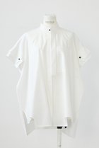 【エンフォルド/ENFOLD】のROLL-UP SLEEVES SHIRT/シャツ 人気、トレンドファッション・服の通販 founy(ファニー) ファッション Fashion レディースファッション Fashion for Women トップス・カットソー Cut & Sew Tops シャツ・ブラウス・オフィスカジュアル Elegant Blouses & Button-Ups サマー Summer, Summer Style ショート Short, Short Length スリット Slit, Slit Detail スリーブ Sleeve, Long Sleeve / Short Sleeve ヨーク Yoke, Yoke Design ワイド Wide, Wide Fit 長袖 Long Sleeve, Full Sleeve thumbnail ホワイト|ID: prp329100004894331 ipo3291000000036585918