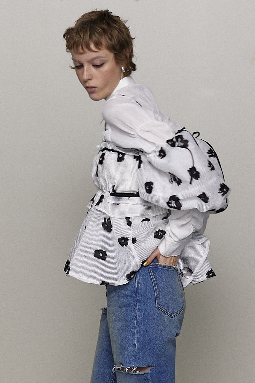 【メゾンスペシャル/MAISON SPECIAL】のSheer Fabric Floral Pattern Multiway Tops/シアーフラワーマルチウェイトップス 人気、トレンドファッション・服の通販 founy(ファニー) ファッション Fashion レディースファッション Fashion for Women トップス・カットソー Cut & Sew Tops シャツ・ブラウス・オフィスカジュアル Elegant Blouses & Button-Ups シアー Sheer, See-Through ショート Short, Short Length スリーブ Sleeve, Long Sleeve / Short Sleeve セットアップ Set-Up, Coordinated Outfit デニム Denim, Jeans Material リボン Ribbon, Bow おすすめ Recommended / Our Picks エレガント 上品 Elegant other-5|ID: prp329100004894364 ipo3291000000036586189