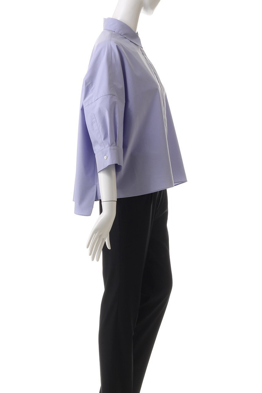 【マッキントッシュ/MACKINTOSH】のWHITELEY 7分袖シャツ 人気、トレンドファッション・服の通販 founy(ファニー) 　ファッション　Fashion　レディースファッション　Fashion for Women　トップス・カットソー　Cut & Sew Tops　シャツ・ブラウス・オフィスカジュアル　Elegant Blouses & Button-Ups　ショルダー　Shoulder, Shoulder Strap　ショート　Short, Short Length　スリーブ　Sleeve, Long Sleeve / Short Sleeve　センター　Center, Center Line　ドロップ　Drop Shoulder, Dropped Style　ファブリック　Fabric, Textile　フォルム　Silhouette, Form　ワイド　Wide, Wide Fit　エレガント 上品　Elegant　other-3|ID: prp329100004894380 ipo3291000000036586300