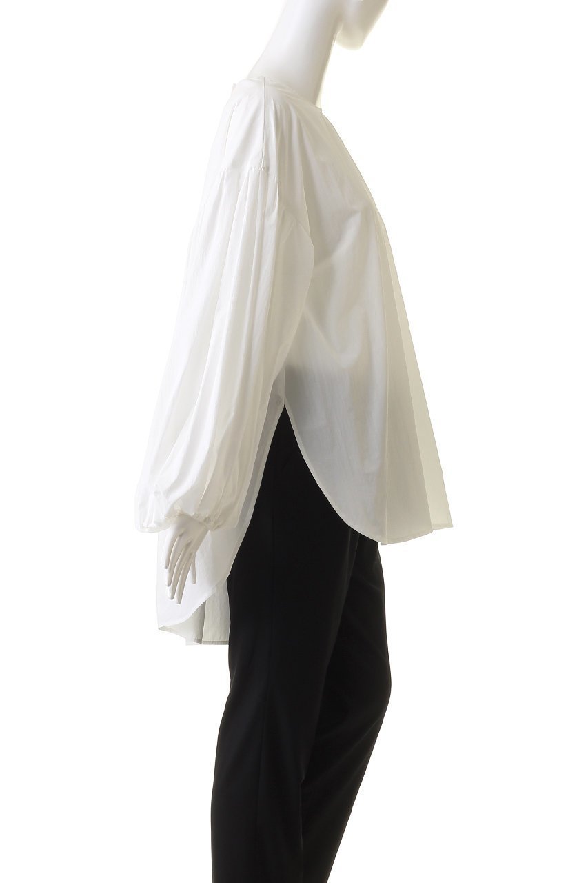 【ル フィル/LE PHIL】のギャザータイプライターブラウス 人気、トレンドファッション・服の通販 founy(ファニー) 　ファッション　Fashion　レディースファッション　Fashion for Women　トップス・カットソー　Cut & Sew Tops　シャツ・ブラウス・オフィスカジュアル　Elegant Blouses & Button-Ups　おすすめ　Recommended / Our Picks　ギャザー　Gathered, Ruffled　スリット　Slit, Slit Detail　スリーブ　Sleeve, Long Sleeve / Short Sleeve　バルーン　Balloon, Balloon Silhouette　ロング　Long, Long-Length　other-3|ID: prp329100004894411 ipo3291000000036586632