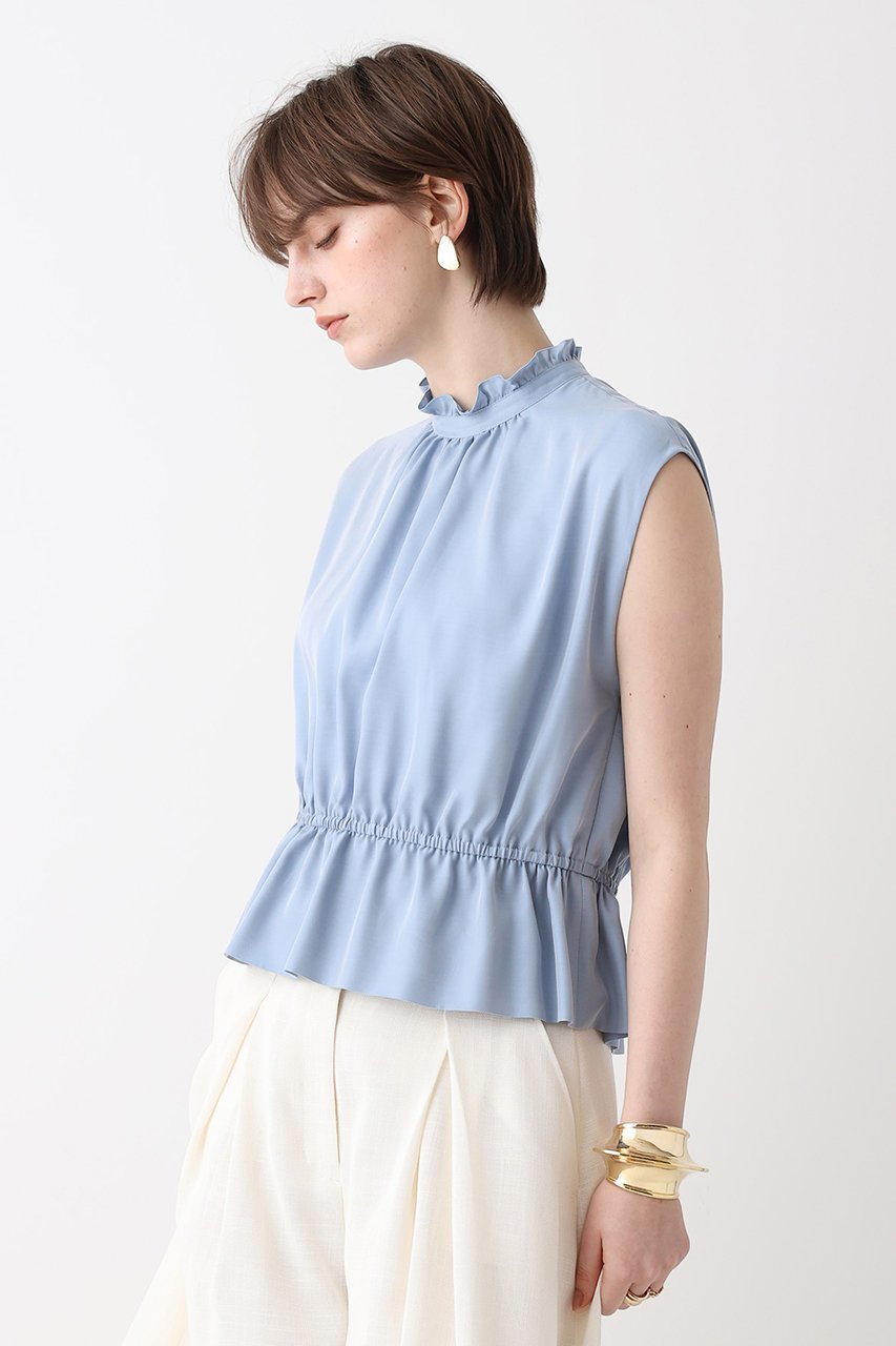 【アルアバイル/allureville】のペプラムヘムフレンチブラウス 人気、トレンドファッション・服の通販 founy(ファニー) ファッション Fashion レディースファッション Fashion for Women トップス・カットソー Cut & Sew Tops シャツ・ブラウス・オフィスカジュアル Elegant Blouses & Button-Ups キュプラ Cupro, Eco Fabric ショート Short, Short Length スリーブ Sleeve, Long Sleeve / Short Sleeve ペプラム Peplum, Flared Hem ヴィンテージ Vintage Style エレガント 上品 Elegant other-5|ID: prp329100004894416 ipo3291000000036586746