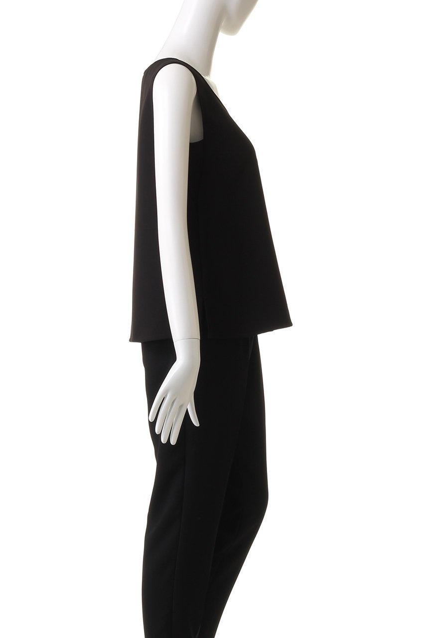 【アドーア/ADORE】のドライタッチWクロスブラウス 人気、トレンドファッション・服の通販 founy(ファニー) 　ファッション　Fashion　レディースファッション　Fashion for Women　トップス・カットソー　Cut & Sew Tops　キャミソール&ノースリーブ　Camisoles & Sleeveless Tops　シャツ・ブラウス・オフィスカジュアル　Elegant Blouses & Button-Ups　インナー　Innerwear　シンプル　Simple, Minimal　ジャケット　Jacket, Outerwear　ダブル　Double, Double-Breasted　ノースリーブ　Sleeveless, No-Sleeve　フレア　Flare, Flared　エレガント 上品　Elegant　other-3|ID: prp329100004894426 ipo3291000000036586826