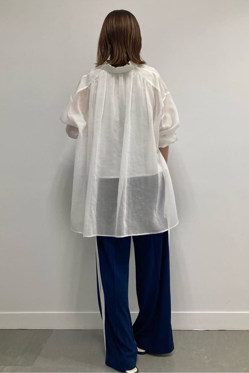 【アドーア/ADORE】のドライタッチWクロスブラウス 人気、トレンドファッション・服の通販 founy(ファニー) 　ファッション　Fashion　レディースファッション　Fashion for Women　トップス・カットソー　Cut & Sew Tops　キャミソール&ノースリーブ　Camisoles & Sleeveless Tops　シャツ・ブラウス・オフィスカジュアル　Elegant Blouses & Button-Ups　インナー　Innerwear　シンプル　Simple, Minimal　ジャケット　Jacket, Outerwear　ダブル　Double, Double-Breasted　ノースリーブ　Sleeveless, No-Sleeve　フレア　Flare, Flared　エレガント 上品　Elegant　other-8|ID: prp329100004894426 ipo3291000000036586831