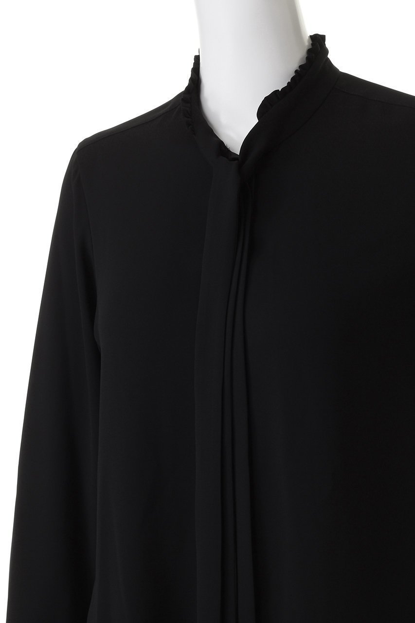 【ベイジ,/BEIGE,】のEVA(エバ)/ブラウス 人気、トレンドファッション・服の通販 founy(ファニー) 　ファッション　Fashion　レディースファッション　Fashion for Women　トップス・カットソー　Cut & Sew Tops　シャツ・ブラウス・オフィスカジュアル　Elegant Blouses & Button-Ups　とろみ　Fluid, Flowy Fabric　ジャケット　Jacket, Outerwear　ジョーゼット　Georgette, Semi-Sheer Fabric　ストレッチ　Stretch, Stretchy Fabric　スリーブ　Sleeve, Long Sleeve / Short Sleeve　フリル　Frill, Ruffle　ロング　Long, Long-Length　エレガント 上品　Elegant　other-5|ID: prp329100004894446 ipo3291000000036587138