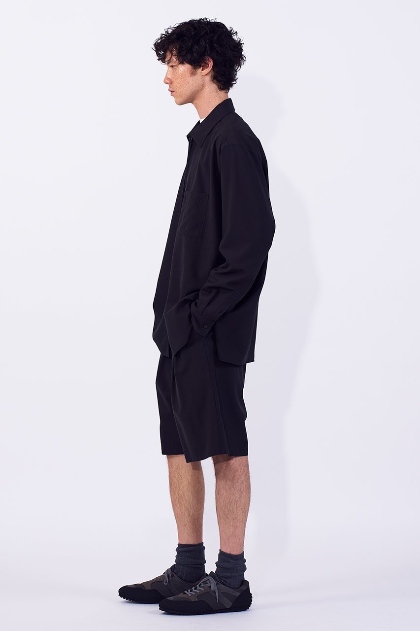 【ヨーク/YOKE】の【UNISEX】ウール ウォッシャー トロピカル ジップ シャツ 人気、トレンドファッション・服の通販 founy(ファニー) 　ファッション　Fashion　レディースファッション　Fashion for Women　トップス・カットソー　Cut & Sew Tops　シャツ・ブラウス・オフィスカジュアル　Elegant Blouses & Button-Ups　ユニセックス　Unisex, Genderless　なめらか　Smooth, Silky Texture　ジップ　Zip, Zipper　スキッパー　Skipper, Open Collar　スリーブ　Sleeve, Long Sleeve / Short Sleeve　フロント　Front, Front Design　モダン　Modern, Contemporary　ロング　Long, Long-Length　other-7|ID: prp329100004894468 ipo3291000000036587453