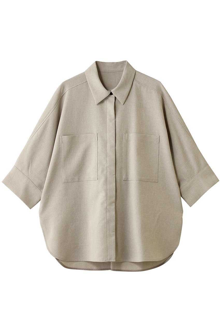 【アンクレイヴ/uncrave】のウォッシャブルドライサップ ドルマンシャツ 人気、トレンドファッション・服の通販 founy(ファニー) 　ファッション　Fashion　レディースファッション　Fashion for Women　トップス・カットソー　Cut & Sew Tops　シャツ・ブラウス・オフィスカジュアル　Elegant Blouses & Button-Ups　2025年　2025　2025-2026秋冬・A/W　Autumn/Winter 2025–26 AW25–26　ショート　Short, Short Length　スリーブ　Sleeve, Long Sleeve / Short Sleeve　夏　Summer　 other-1|ID: prp329100004894469 ipo3291000000036587455