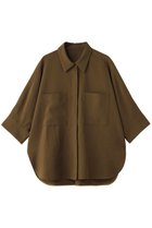 【アンクレイヴ/uncrave】のウォッシャブルドライサップ ドルマンシャツ 人気、トレンドファッション・服の通販 founy(ファニー) ファッション Fashion レディースファッション Fashion for Women トップス・カットソー Cut & Sew Tops シャツ・ブラウス・オフィスカジュアル Elegant Blouses & Button-Ups 2025年 2025 2025-2026秋冬・A/W Autumn/Winter 2025–26 AW25–26 ショート Short, Short Length スリーブ Sleeve, Long Sleeve / Short Sleeve 夏 Summer thumbnail キャメル|ID: prp329100004894469 ipo3291000000036587457