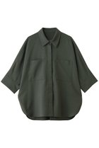 【アンクレイヴ/uncrave】のウォッシャブルドライサップ ドルマンシャツ 人気、トレンドファッション・服の通販 founy(ファニー) ファッション Fashion レディースファッション Fashion for Women トップス・カットソー Cut & Sew Tops シャツ・ブラウス・オフィスカジュアル Elegant Blouses & Button-Ups 2025年 2025 2025-2026秋冬・A/W Autumn/Winter 2025–26 AW25–26 ショート Short, Short Length スリーブ Sleeve, Long Sleeve / Short Sleeve 夏 Summer thumbnail スレート|ID: prp329100004894469 ipo3291000000036587458