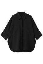 【アンクレイヴ/uncrave】のウォッシャブルドライサップ ドルマンシャツ 人気、トレンドファッション・服の通販 founy(ファニー) ファッション Fashion レディースファッション Fashion for Women トップス・カットソー Cut & Sew Tops シャツ・ブラウス・オフィスカジュアル Elegant Blouses & Button-Ups 2025年 2025 2025-2026秋冬・A/W Autumn/Winter 2025–26 AW25–26 ショート Short, Short Length スリーブ Sleeve, Long Sleeve / Short Sleeve 夏 Summer thumbnail ブラック(WEB限定カラー)|ID: prp329100004894469 ipo3291000000036587460