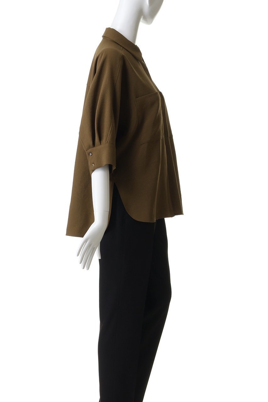 【アンクレイヴ/uncrave】のウォッシャブルドライサップ ドルマンシャツ 人気、トレンドファッション・服の通販 founy(ファニー) 　ファッション　Fashion　レディースファッション　Fashion for Women　トップス・カットソー　Cut & Sew Tops　シャツ・ブラウス・オフィスカジュアル　Elegant Blouses & Button-Ups　2025年　2025　2025-2026秋冬・A/W　Autumn/Winter 2025–26 AW25–26　ショート　Short, Short Length　スリーブ　Sleeve, Long Sleeve / Short Sleeve　夏　Summer　other-3|ID: prp329100004894469 ipo3291000000036587462