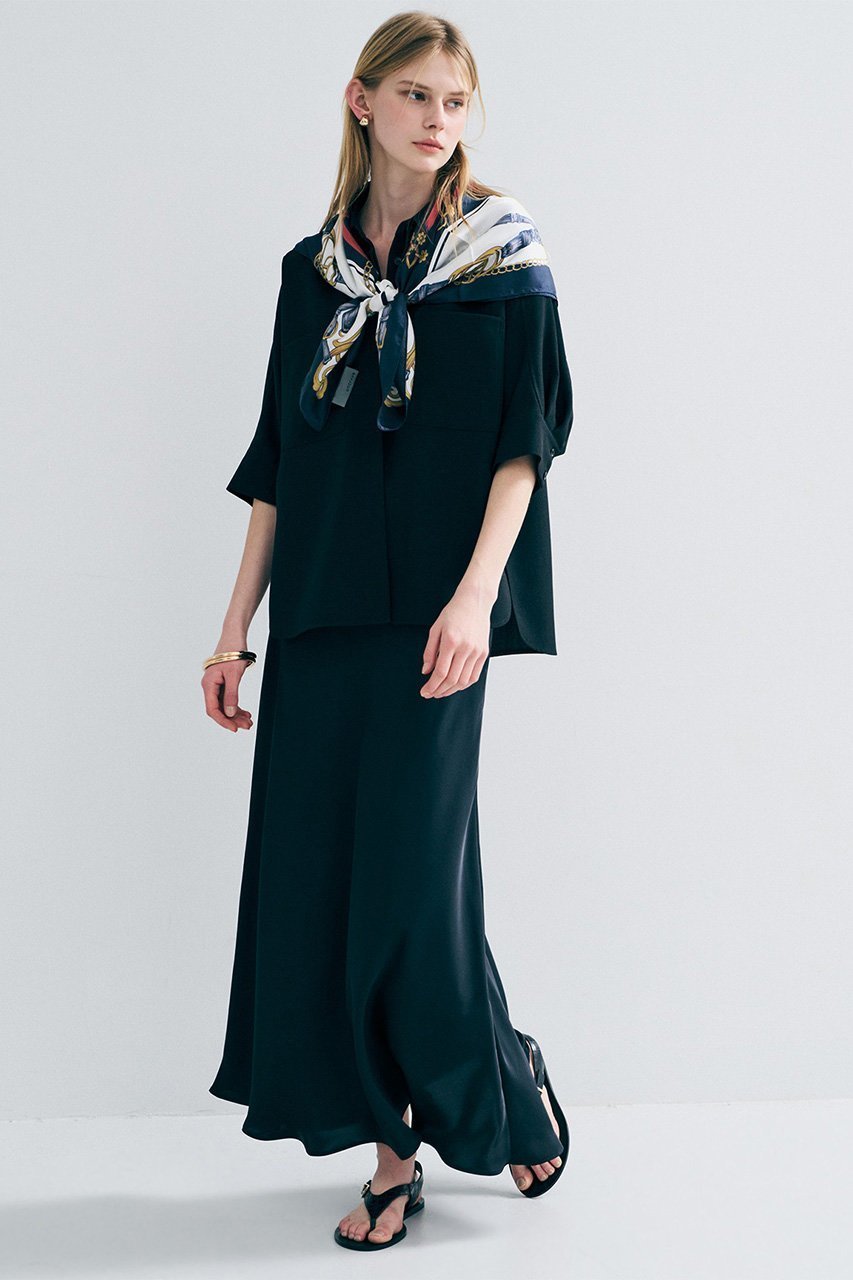 【アンクレイヴ/uncrave】のウォッシャブルドライサップ ドルマンシャツ 人気、トレンドファッション・服の通販 founy(ファニー) 　ファッション　Fashion　レディースファッション　Fashion for Women　トップス・カットソー　Cut & Sew Tops　シャツ・ブラウス・オフィスカジュアル　Elegant Blouses & Button-Ups　2025年　2025　2025-2026秋冬・A/W　Autumn/Winter 2025–26 AW25–26　ショート　Short, Short Length　スリーブ　Sleeve, Long Sleeve / Short Sleeve　夏　Summer　other-8|ID: prp329100004894469 ipo3291000000036587467