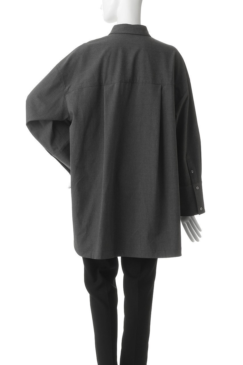 【アンクレイヴ/uncrave】のTRツイル BIGシャツ 人気、トレンドファッション・服の通販 founy(ファニー) 　ファッション　Fashion　レディースファッション　Fashion for Women　トップス・カットソー　Cut & Sew Tops　シャツ・ブラウス・オフィスカジュアル　Elegant Blouses & Button-Ups　カフス　Cuff Design　スリーブ　Sleeve, Long Sleeve / Short Sleeve　チュニック　Tunic, Long Top　ツイル　Twist, Twisted Detail　なめらか　Smooth, Silky Texture　ループ　Loop, Loop Knit　ロング　Long, Long-Length　おすすめ　Recommended / Our Picks　other-4|ID: prp329100004894470 ipo3291000000036587473