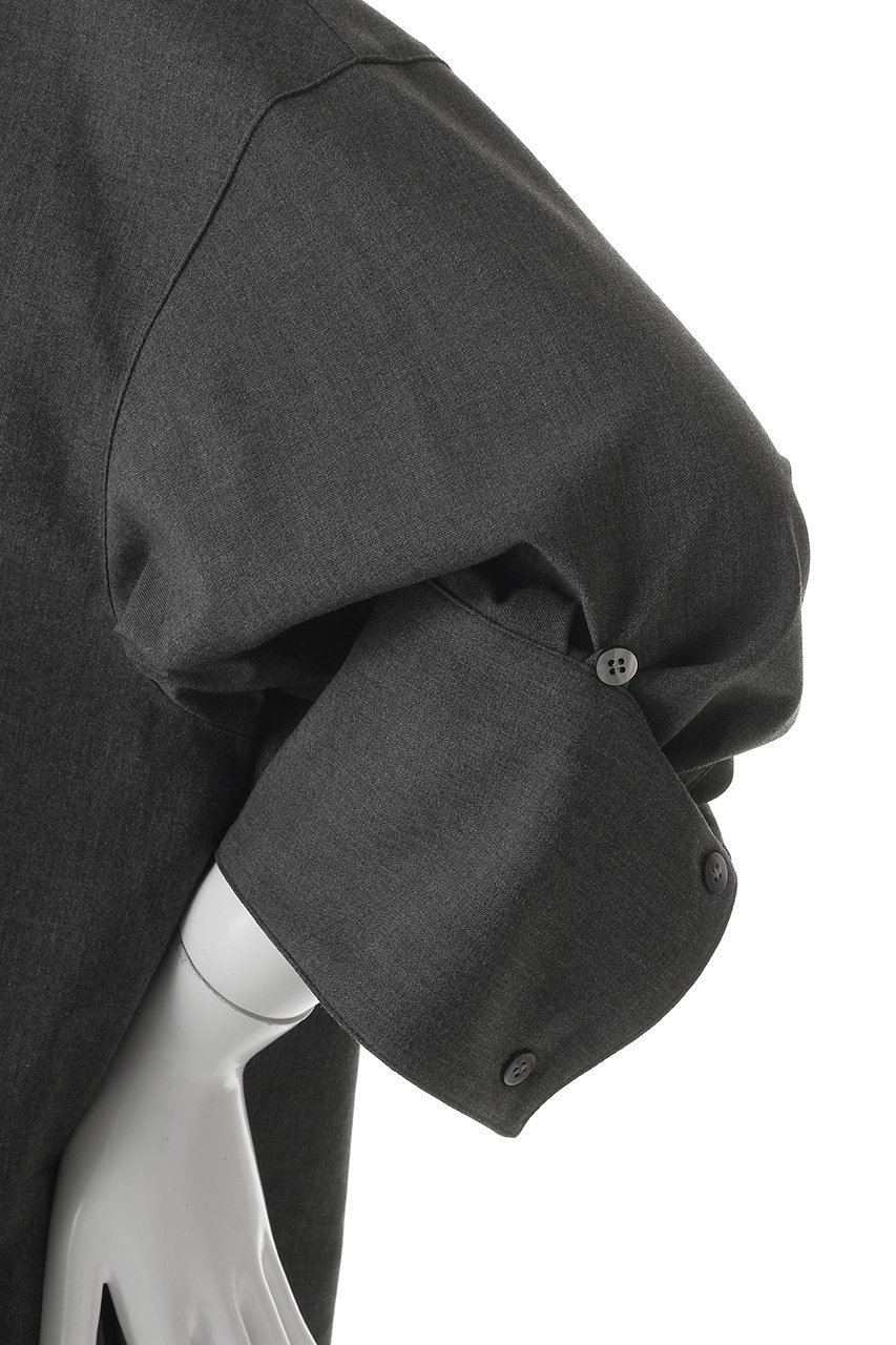 【アンクレイヴ/uncrave】のTRツイル BIGシャツ 人気、トレンドファッション・服の通販 founy(ファニー) 　ファッション　Fashion　レディースファッション　Fashion for Women　トップス・カットソー　Cut & Sew Tops　シャツ・ブラウス・オフィスカジュアル　Elegant Blouses & Button-Ups　カフス　Cuff Design　スリーブ　Sleeve, Long Sleeve / Short Sleeve　チュニック　Tunic, Long Top　ツイル　Twist, Twisted Detail　なめらか　Smooth, Silky Texture　ループ　Loop, Loop Knit　ロング　Long, Long-Length　おすすめ　Recommended / Our Picks　other-6|ID: prp329100004894470 ipo3291000000036587475