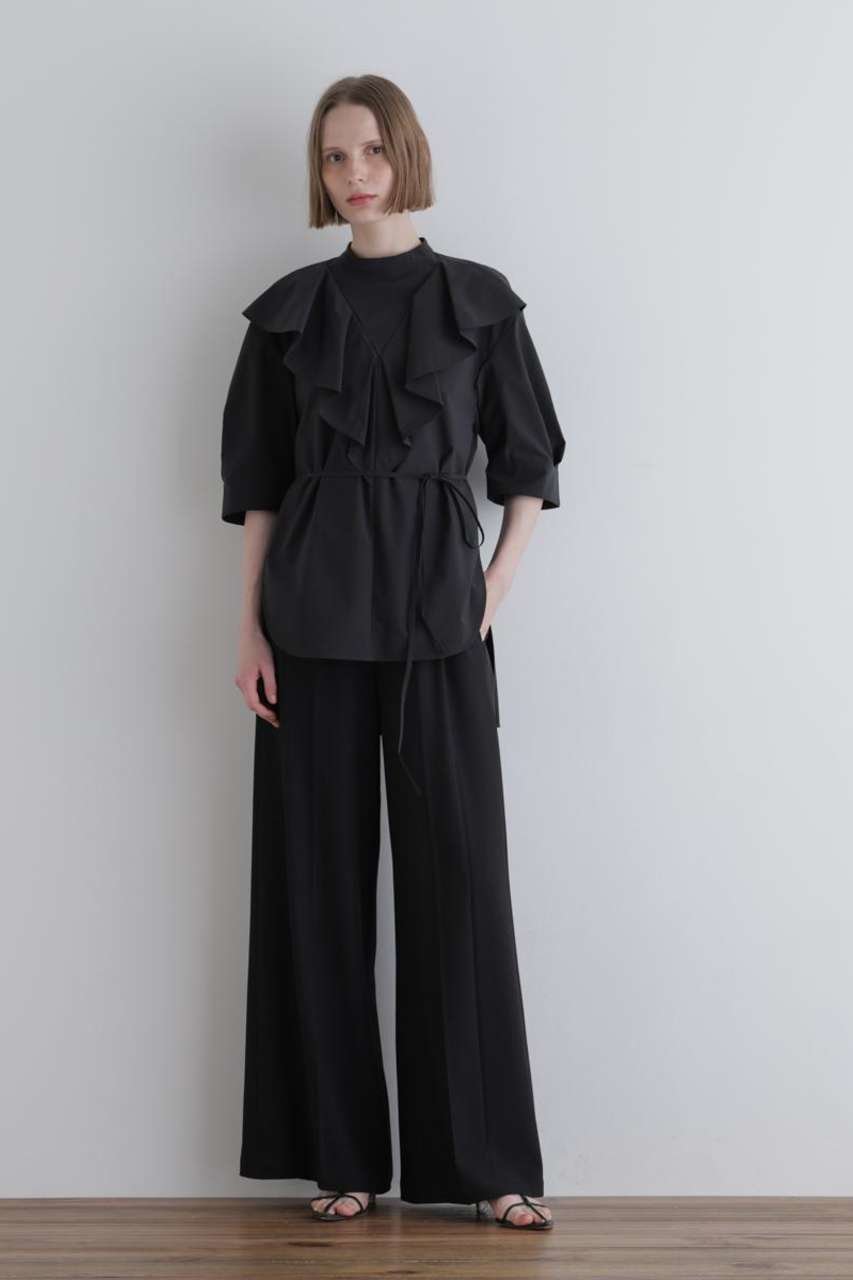 【ル フィル/LE PHIL】のSOLOTEXブロードラッフルブラウス 人気、トレンドファッション・服の通販 founy(ファニー) ファッション Fashion レディースファッション Fashion for Women トップス・カットソー Cut & Sew Tops シャツ・ブラウス・オフィスカジュアル Elegant Blouses & Button-Ups ショート Short, Short Length スリーブ Sleeve, Long Sleeve / Short Sleeve ビッグ Big, Oversized ブロード Broadcloth, Fine Cotton ラッフル Ruffle, Frill ビジネス 仕事 通勤 Business / Work / Commuting other-3|ID: prp329100004894471 ipo3291000000036613710