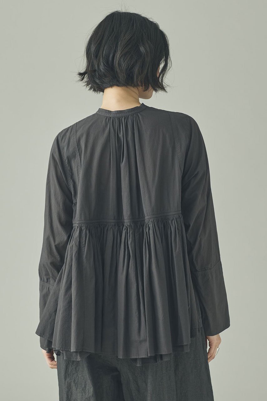 【カレンソロジー/Curensology】のレイヤードギャザーブラウス 人気、トレンドファッション・服の通販 founy(ファニー) ファッション Fashion レディースファッション Fashion for Women トップス・カットソー Cut & Sew Tops シャツ・ブラウス・オフィスカジュアル Elegant Blouses & Button-Ups ギャザー Gathered, Ruffled シンプル Simple, Minimal スリーブ Sleeve, Long Sleeve / Short Sleeve デニム Denim, Jeans Material バランス Balance, Style Balance ロング Long, Long-Length 夏 Summer other-4|ID: prp329100004894473 ipo3291000000036587495