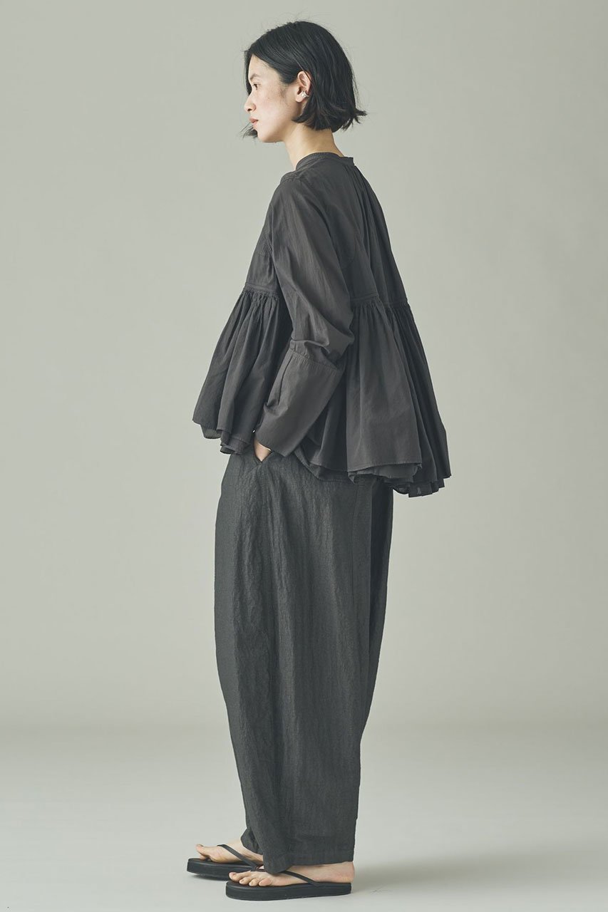 【カレンソロジー/Curensology】のレイヤードギャザーブラウス 人気、トレンドファッション・服の通販 founy(ファニー) ファッション Fashion レディースファッション Fashion for Women トップス・カットソー Cut & Sew Tops シャツ・ブラウス・オフィスカジュアル Elegant Blouses & Button-Ups ギャザー Gathered, Ruffled シンプル Simple, Minimal スリーブ Sleeve, Long Sleeve / Short Sleeve デニム Denim, Jeans Material バランス Balance, Style Balance ロング Long, Long-Length 夏 Summer other-6|ID: prp329100004894473 ipo3291000000036587497