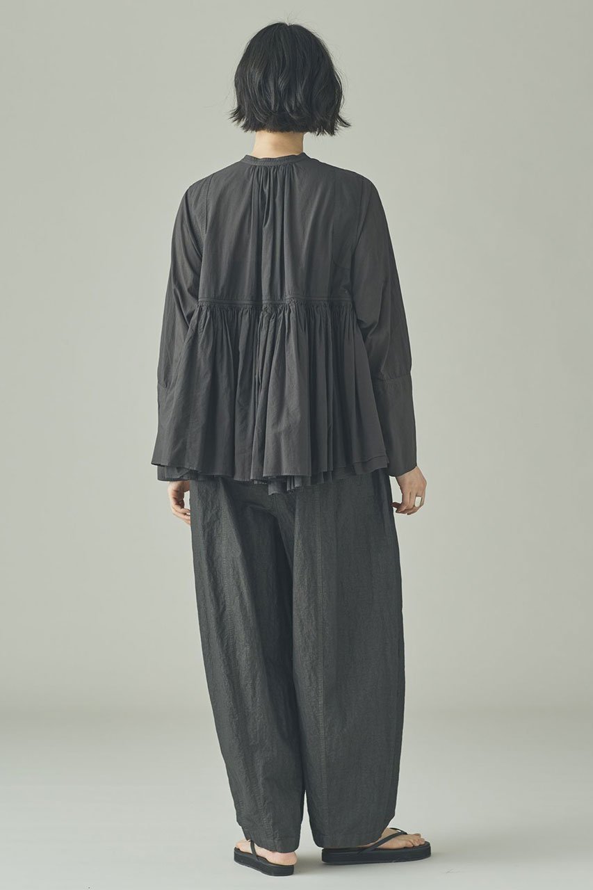 【カレンソロジー/Curensology】のレイヤードギャザーブラウス 人気、トレンドファッション・服の通販 founy(ファニー) ファッション Fashion レディースファッション Fashion for Women トップス・カットソー Cut & Sew Tops シャツ・ブラウス・オフィスカジュアル Elegant Blouses & Button-Ups ギャザー Gathered, Ruffled シンプル Simple, Minimal スリーブ Sleeve, Long Sleeve / Short Sleeve デニム Denim, Jeans Material バランス Balance, Style Balance ロング Long, Long-Length 夏 Summer other-7|ID: prp329100004894473 ipo3291000000036587498