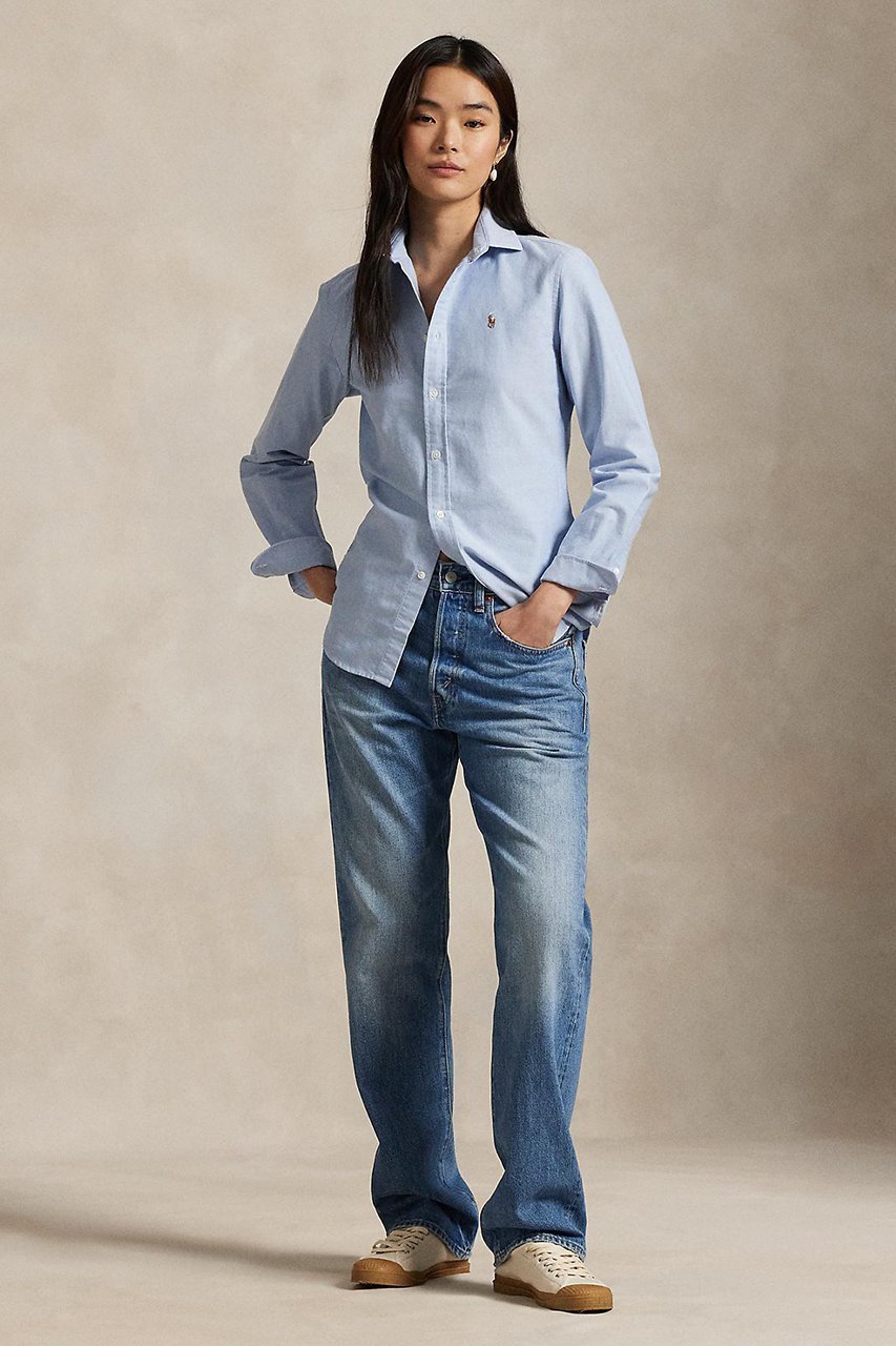 【ラルフローレン/RALPH LAUREN】の【POLO RALPH LAUREN】クラシック フィット オックスフォード シャツ 人気、トレンドファッション・服の通販 founy(ファニー) 　ファッション　Fashion　レディースファッション　Fashion for Women　トップス・カットソー　Cut & Sew Tops　シャツ・ブラウス・オフィスカジュアル　Elegant Blouses & Button-Ups　カフス　Cuff Design　クラシック　Classic, Timeless Style　ストレート　Straight, Straight Cut　スリーブ　Sleeve, Long Sleeve / Short Sleeve　フィット　Fit, Slim Fit　ベーシック　Basic, Essential　ロング　Long, Long-Length　other-2|ID: prp329100004894490 ipo3291000000036587641