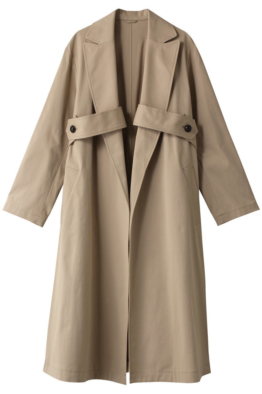 【アルアバイル/allureville】のマルタンガルバックフレアCT A 人気、トレンドファッション・服の通販 founy(ファニー) 　ファッション　Fashion　レディースファッション　Fashion for Women　アウター　Coat / Outerwear Collection　コート・ロングコート・ピーコート　Long Coats, Peacoats & More　シンプル　Simple, Minimal　フレア　Flare, Flared　モダン　Modern, Contemporary　ロング　Long, Long-Length　 other-1|ID: prp329100004894498 ipo3291000000036587706