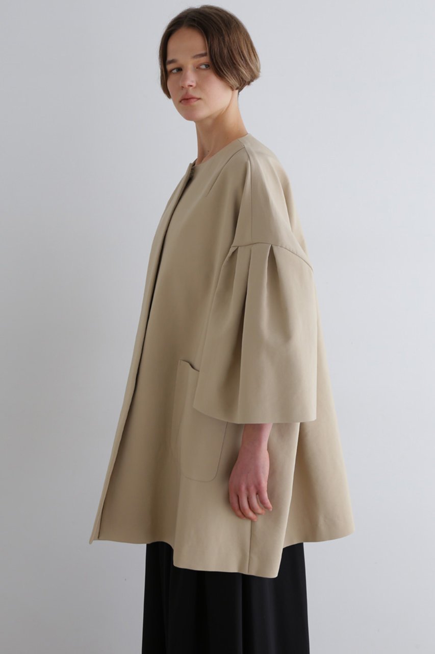 【ル フィル/LE PHIL】のT/Cトリプルクロスコート 人気、トレンドファッション・服の通販 founy(ファニー) ファッション Fashion レディースファッション Fashion for Women アウター Coat / Outerwear Collection コート・ロングコート・ピーコート Long Coats, Peacoats & More カッティング Cutting Detail コンパクト Compact, Small Size ショート Short, Short Length スリーブ Sleeve, Long Sleeve / Short Sleeve トリプル Triple, Three Layers フォルム Silhouette, Form ミックス Mix, Mixed Style ワイド Wide, Wide Fit other-2|ID: prp329100004894512 ipo3291000000036587862