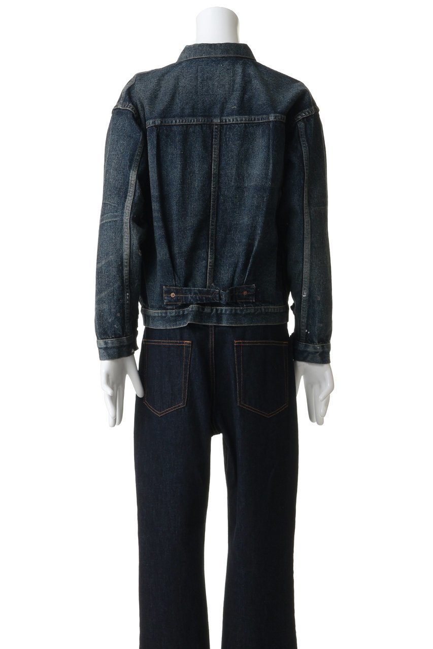 【その他のブランド/Other】の【MEN】#001 T-BACK デニムジャケット 人気、トレンドファッション・服の通販 founy(ファニー) 　ファッション　Fashion　メンズファッション　Fashion for Men　インディゴ　Indigo Denim　ショルダー　Shoulder, Shoulder Strap　ジャケット　Jacket, Outerwear　デニム　Denim, Jeans Material　ドロップ　Drop Shoulder, Dropped Style　バランス　Balance, Style Balance　ブルゾン　Blouson, Bomber Jacket　新作・新入荷　New Arrivals / New In　other-4|ID: prp329100004894516 ipo3291000000036587903