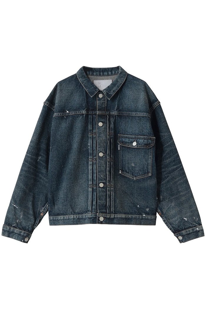 【ニューマニュアル/New Manual / MEN】の【MEN】#001 T-BACK デニムジャケット インテリア・キッズ・メンズ・レディースファッション・服の通販 founy(ファニー) https://founy.com/ ファッション Fashion メンズファッション Fashion for Men インディゴ Indigo Denim ショルダー Shoulder, Shoulder Strap ジャケット Jacket, Outerwear デニム Denim, Jeans Material ドロップ Drop Shoulder, Dropped Style バランス Balance, Style Balance ブルゾン Blouson, Bomber Jacket |ID: prp329100004894516 ipo3291000000036879160