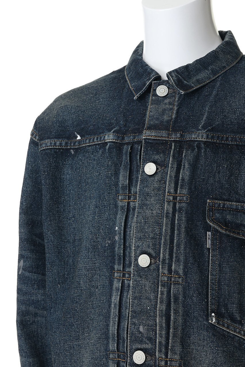 【ニューマニュアル/New Manual / MEN】の【MEN】#001 T-BACK デニムジャケット 大人の最旬トレンドファッション＆コーディネート founy(ファウニー) 　ファッション　Fashion　メンズファッション　Fashion for Men　インディゴ　Indigo Denim　ショルダー　Shoulder, Shoulder Strap　ジャケット　Jacket, Outerwear　デニム　Denim, Jeans Material　ドロップ　Drop Shoulder, Dropped Style　バランス　Balance, Style Balance　ブルゾン　Blouson, Bomber Jacket　再入荷　Restock / Back in Stock　other-5|ID: prp329100004894516 ipo3291000000036879165