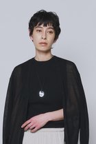 【プルミエ アロンディスモン/1er Arrondissement】のコットンナイロンニットリブタンク ブラック|ID: prp329100004894520 ipo3291000000036587939