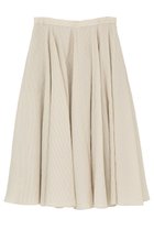 【マルティニーク/martinique】の【l heritage martinique】コージーストライプフレアミディスカート(セットアップ可) ベージュ|ID: prp329100004894526 ipo3291000000036587982