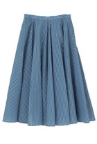 【マルティニーク/martinique】の【l heritage martinique】コージーストライプフレアミディスカート(セットアップ可) ブルー|ID: prp329100004894526 ipo3291000000036587983