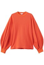 【ブラミンク/BLAMINK】のボリュームスリーブプルオーバー 人気、トレンドファッション・服の通販 founy(ファニー) ファッション Fashion レディースファッション Fashion for Women トップス・カットソー Cut & Sew Tops シャツ・ブラウス・オフィスカジュアル Elegant Blouses & Button-Ups レディースパーカー・カジュアルフーディー Casual Hoodies & Sweatshirts ロングTシャツ・Tシャツ Longline T-Shirts & Tees カジュアルプルオーバー・ニットトップス Pullovers & Knit Tops / Casual Pullovers スウェット・クルーネックトップス Sweatshirts & Crewnecks / Relaxed Fit Sweat Tops カットソー・ベーシックTシャツ Cut-and-Sewn Tops / Stretch Tees & Basics ボリューム袖・フリルスリーブブラウス Voluminous & Ruffle Sleeves / Puffy Sleeve Tops シンプル Simple, Minimal スリーブ Sleeve, Long Sleeve / Short Sleeve ボトム Bottoms, Lower Wear 夏 Summer thumbnail オレンジ|ID: prp329100004894554 ipo3291000000036588259