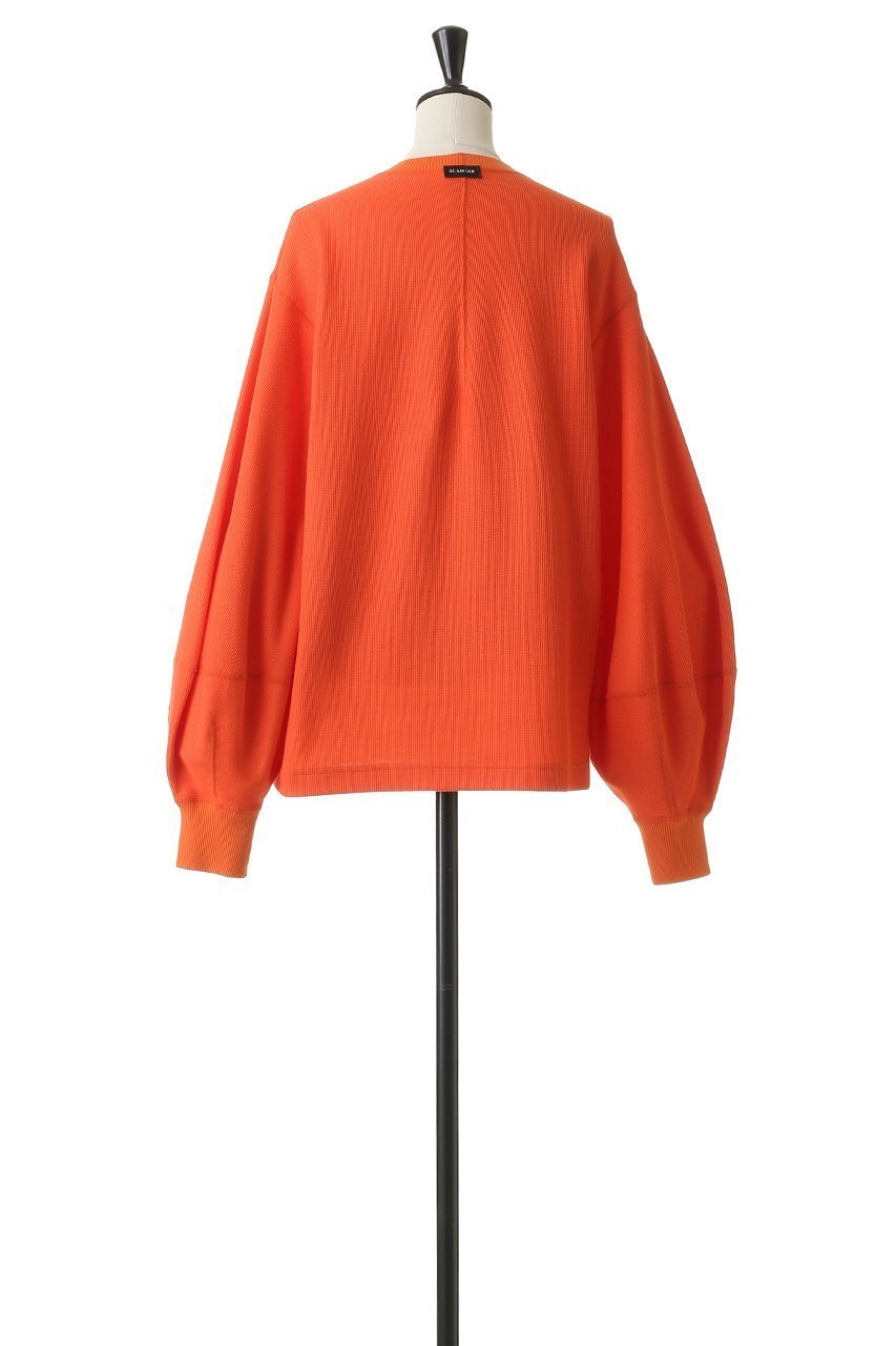 【ブラミンク/BLAMINK】のボリュームスリーブプルオーバー 人気、トレンドファッション・服の通販 founy(ファニー) ファッション Fashion レディースファッション Fashion for Women トップス・カットソー Cut & Sew Tops シャツ・ブラウス・オフィスカジュアル Elegant Blouses & Button-Ups レディースパーカー・カジュアルフーディー Casual Hoodies & Sweatshirts ロングTシャツ・Tシャツ Longline T-Shirts & Tees カジュアルプルオーバー・ニットトップス Pullovers & Knit Tops / Casual Pullovers スウェット・クルーネックトップス Sweatshirts & Crewnecks / Relaxed Fit Sweat Tops カットソー・ベーシックTシャツ Cut-and-Sewn Tops / Stretch Tees & Basics ボリューム袖・フリルスリーブブラウス Voluminous & Ruffle Sleeves / Puffy Sleeve Tops シンプル Simple, Minimal スリーブ Sleeve, Long Sleeve / Short Sleeve ボトム Bottoms, Lower Wear 夏 Summer other-4|ID: prp329100004894554 ipo3291000000036588262