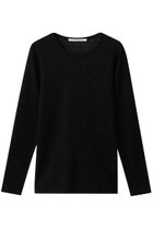 【ミディウミソリッド/MIDIUMISOLID】のウールシアープルオーバー 人気、トレンドファッション・服の通販 founy(ファニー) ファッション Fashion レディースファッション Fashion for Women トップス・カットソー Cut & Sew Tops シャツ・ブラウス・オフィスカジュアル Elegant Blouses & Button-Ups ロングTシャツ・Tシャツ Longline T-Shirts & Tees カジュアルプルオーバー・ニットトップス Pullovers & Knit Tops / Casual Pullovers カットソー・ベーシックTシャツ Cut-and-Sewn Tops / Stretch Tees & Basics シアー Sheer, See-Through シンプル Simple, Minimal ジャケット Jacket, Outerwear スリーブ Sleeve, Long Sleeve / Short Sleeve ベーシック Basic, Essential ロング Long, Long-Length thumbnail black|ID: prp329100004894555 ipo3291000000036588268