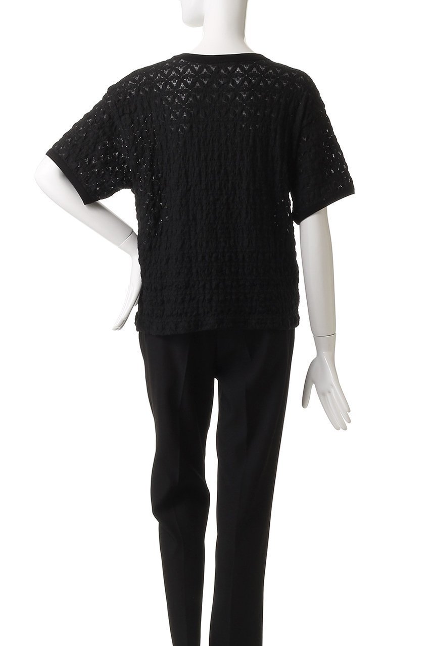 【ミズイロ インド/mizuiro ind】のstretch lace c/neck T Tシャツ 人気、トレンドファッション・服の通販 founy(ファニー) 　ファッション　Fashion　レディースファッション　Fashion for Women　トップス・カットソー　Cut & Sew Tops　シャツ・ブラウス・オフィスカジュアル　Elegant Blouses & Button-Ups　ロングTシャツ・Tシャツ　Longline T-Shirts & Tees　カットソー・ベーシックTシャツ　Cut-and-Sewn Tops / Stretch Tees & Basics　シアー　Sheer, See-Through　ショート　Short, Short Length　ジャケット　Jacket, Outerwear　ストレッチ　Stretch, Stretchy Fabric　スリーブ　Sleeve, Long Sleeve / Short Sleeve　ベスト　Vest, Waistcoat　レース　Lace, Lace Fabric　エレガント 上品　Elegant　秋　Autumn　other-4|ID: prp329100004894558 ipo3291000000036613810