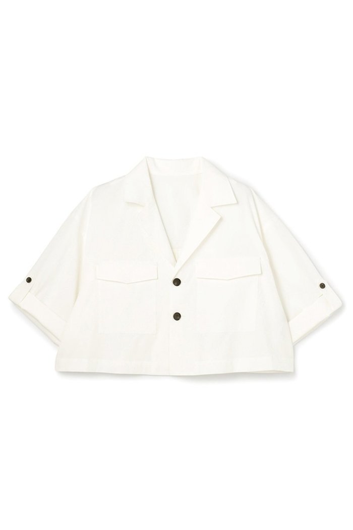 【アンクレイヴ/uncrave】のクールタッチカラータイプライター シャツジャケット インテリア・キッズ・メンズ・レディースファッション・服の通販 founy(ファウニー) https://founy.com/ ファッション Fashion レディースファッション Fashion for Women アウター Coat / Outerwear Collection レディースジャケット・軽アウター Jackets ショート Short, Short Length ジャケット Jacket, Outerwear タイプライター Typewriter Fabric, Crisp Cotton バランス Balance, Style Balance ポケット Pocket, Pocket Detail ミリタリー Military, Army Style 吸水 Absorbent, Quick-Dry 夏 Summer |ID: prp329100004894569 ipo3291000000036588393
