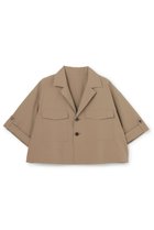 【アンクレイヴ/uncrave】のクールタッチカラータイプライター シャツジャケット キャメルベージュ|ID: prp329100004894569 ipo3291000000036588396