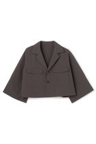 【アンクレイヴ/uncrave】のクールタッチカラータイプライター シャツジャケット ダークブラウン|ID: prp329100004894569 ipo3291000000036588397