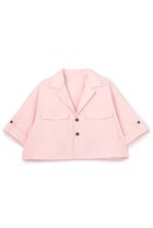 【アンクレイヴ/uncrave】のクールタッチカラータイプライター シャツジャケット ピンク(WEB限定カラー)|ID: prp329100004894569 ipo3291000000036588398