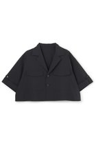 【アンクレイヴ/uncrave】のクールタッチカラータイプライター シャツジャケット ブラック|ID: prp329100004894569 ipo3291000000036588399