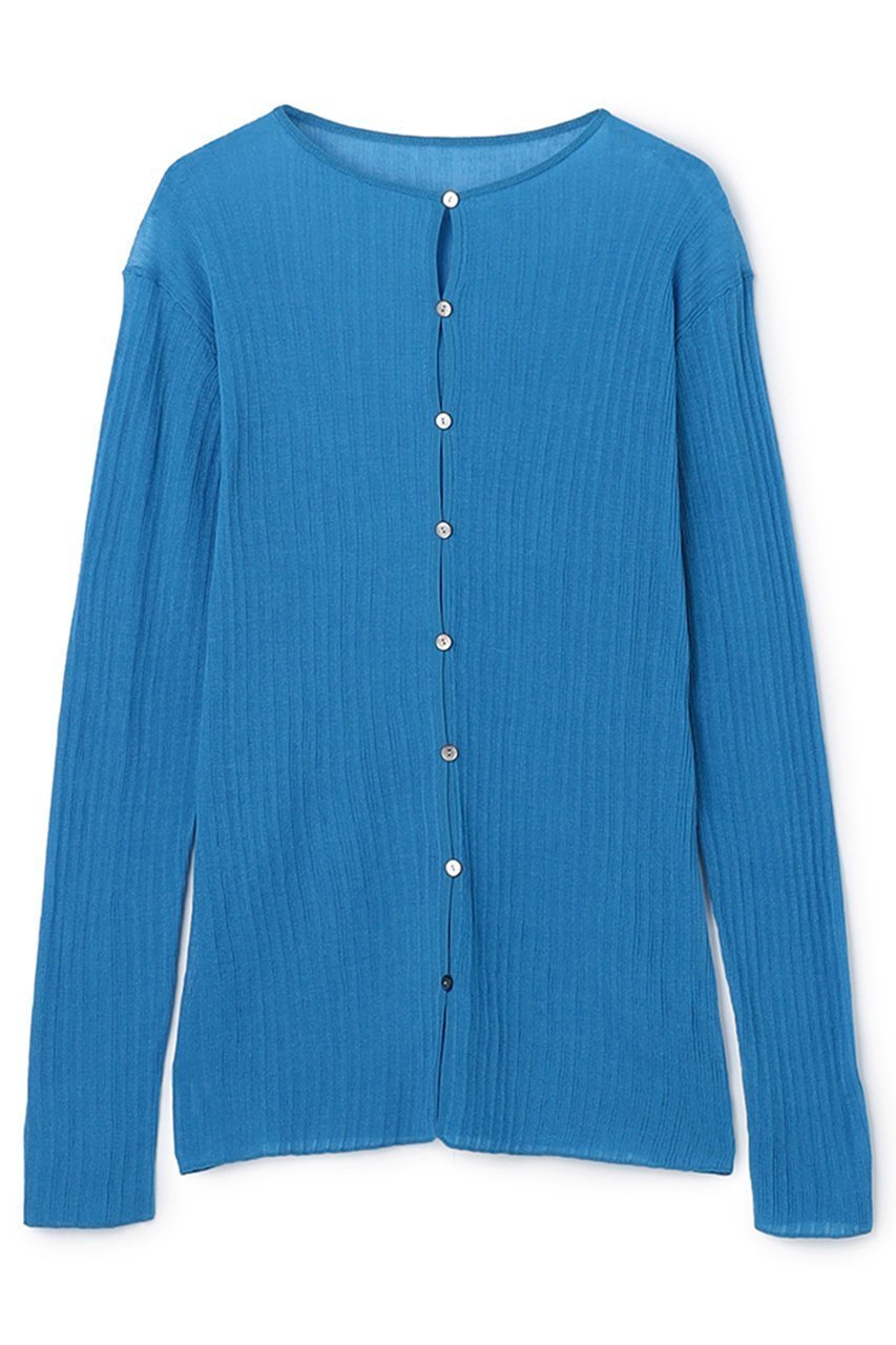 【アンクレイヴ/uncrave】の【4/1 12:00販売開始】ランダムリブシアーニット カーディガン インテリア・キッズ・メンズ・レディースファッション・服の通販 founy(ファニー) ファッション Fashion レディースファッション Fashion for Women トップス・カットソー Cut & Sew Tops ニット Knit Tops & Sweaters カーディガン・羽織り Layered Style Cardigans カーディガン Cardigan, Knitwear コーティング Coating, Coated Finish シンプル Simple, Minimal フィット Fit, Slim Fit 新作・新入荷 New Arrivals / New In ロイヤルブルー|ID: prp329100004894572 ipo3291000000036588418