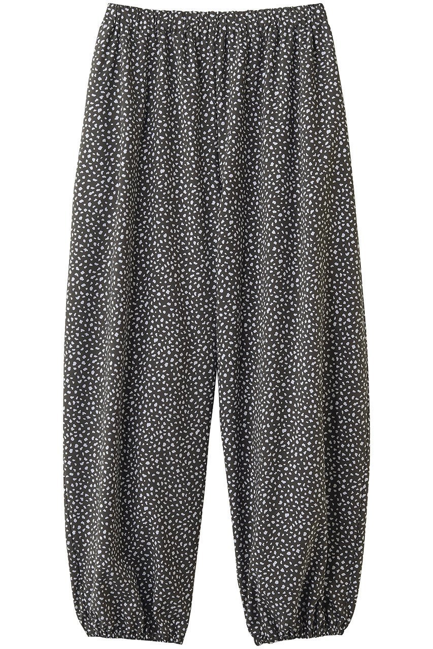 【ミズイロ インド/mizuiro ind】のprint drawstring hem PT パンツ インテリア・キッズ・メンズ・レディースファッション・服の通販 founy(ファニー) 　ファッション　Fashion　レディースファッション　Fashion for Women　パンツ　Pants & Trousers　おすすめ　Recommended / Our Picks　アニマル　Animal Print　セットアップ　Set-Up, Coordinated Outfit　プリント　Print, Printed Pattern　モチーフ　Motif, Design Theme　ロング　Long, Long-Length　新作・新入荷　New Arrivals / New In　gray|ID: prp329100004894575 ipo3291000000036588435