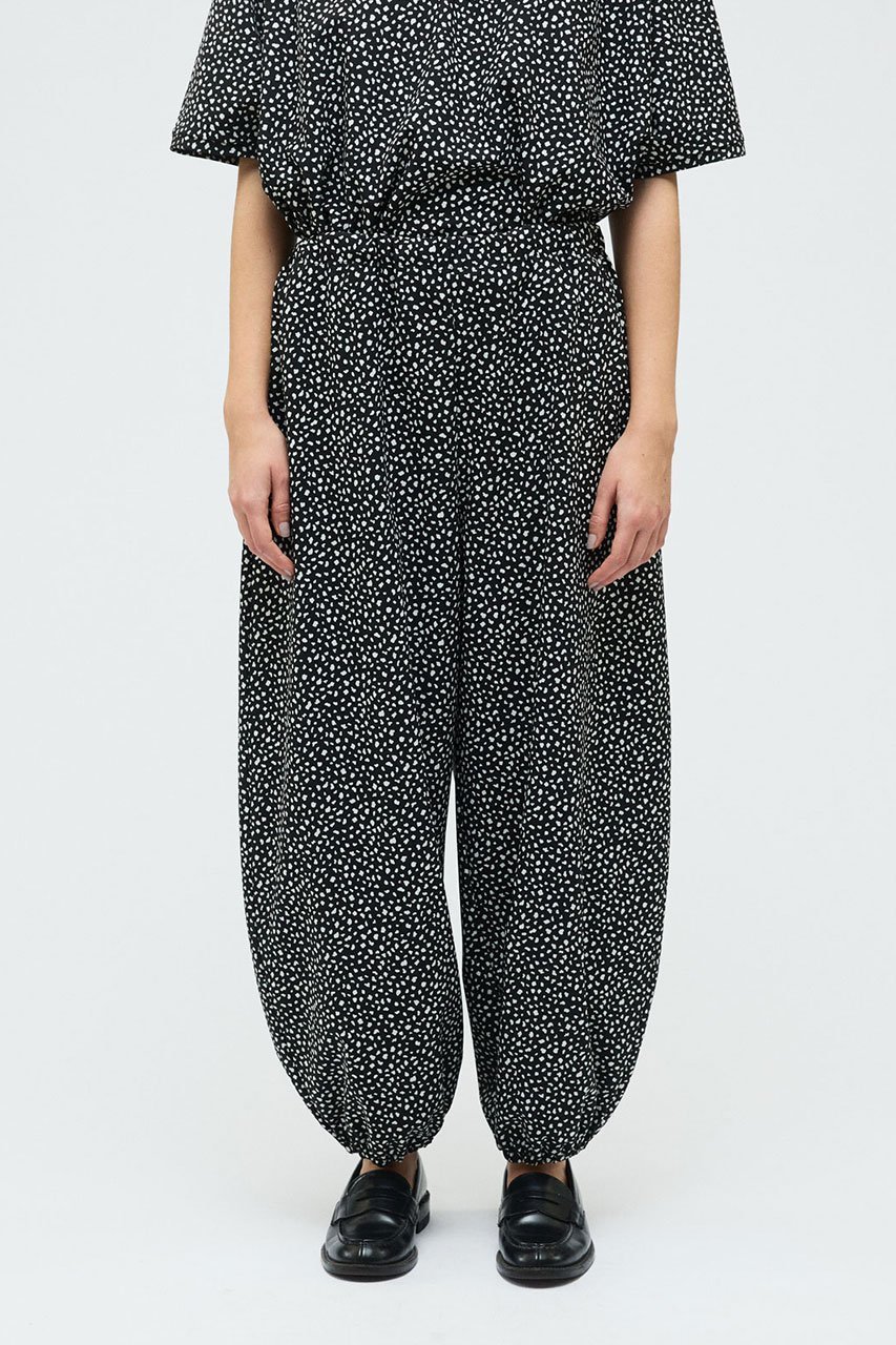 【ミズイロ インド/mizuiro ind】のprint drawstring hem PT パンツ 人気、トレンドファッション・服の通販 founy(ファニー) 　ファッション　Fashion　レディースファッション　Fashion for Women　パンツ　Pants & Trousers　おすすめ　Recommended / Our Picks　アニマル　Animal Print　セットアップ　Set-Up, Coordinated Outfit　プリント　Print, Printed Pattern　モチーフ　Motif, Design Theme　ロング　Long, Long-Length　新作・新入荷　New Arrivals / New In　other-6|ID: prp329100004894575 ipo3291000000036588440