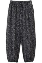 【ミズイロ インド/mizuiro ind】のprint drawstring hem PT パンツ 大人の最旬トレンドファッション&コーディネート founy(ファウニー) ファッション Fashion レディースファッション Fashion for Women パンツ Pants & Trousers おすすめ Recommended / Our Picks アニマル Animal Print セットアップ Set-Up, Coordinated Outfit プリント Print, Printed Pattern モチーフ Motif, Design Theme ロング Long, Long-Length thumbnail black|ID: prp329100004894575 ipo3291000000037029214