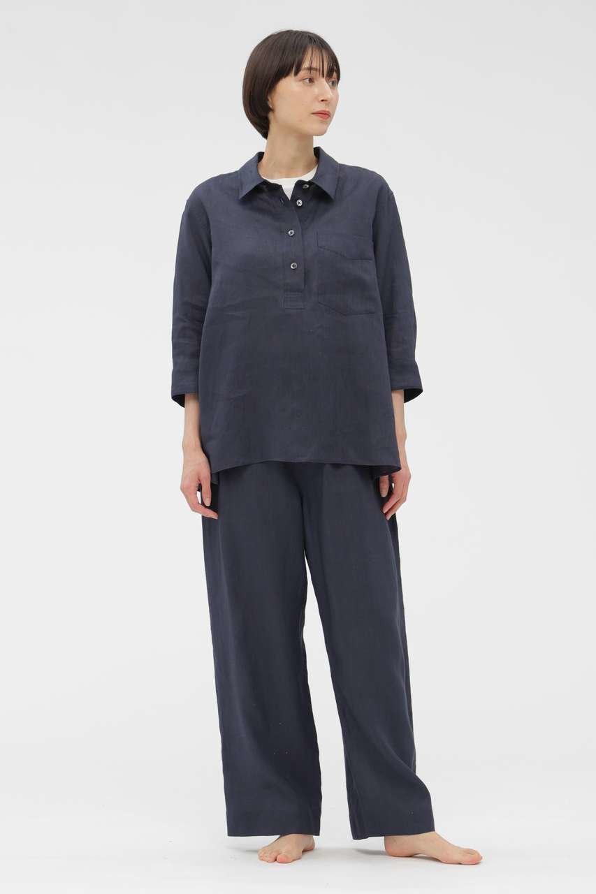【マーガレットハウエル/MARGARET HOWELL】のSOFT LINEN TROUSERS インテリア・キッズ・メンズ・レディースファッション・服の通販 founy(ファウニー) 　ファッション　Fashion　レディースファッション　Fashion for Women　パンツ　Pants & Trousers　おすすめ　Recommended / Our Picks　なめらか　Smooth, Silky Texture　ストレート　Straight, Straight Cut　セットアップ　Set-Up, Coordinated Outfit　ドローストリング　Drawstring, Pull Cord　リネン　Linen, Linen Fabric　リラックス　Relax, Relaxed Fit　エレガント 上品　Elegant　グレー|ID: prp329100004894578 ipo3291000000036588461